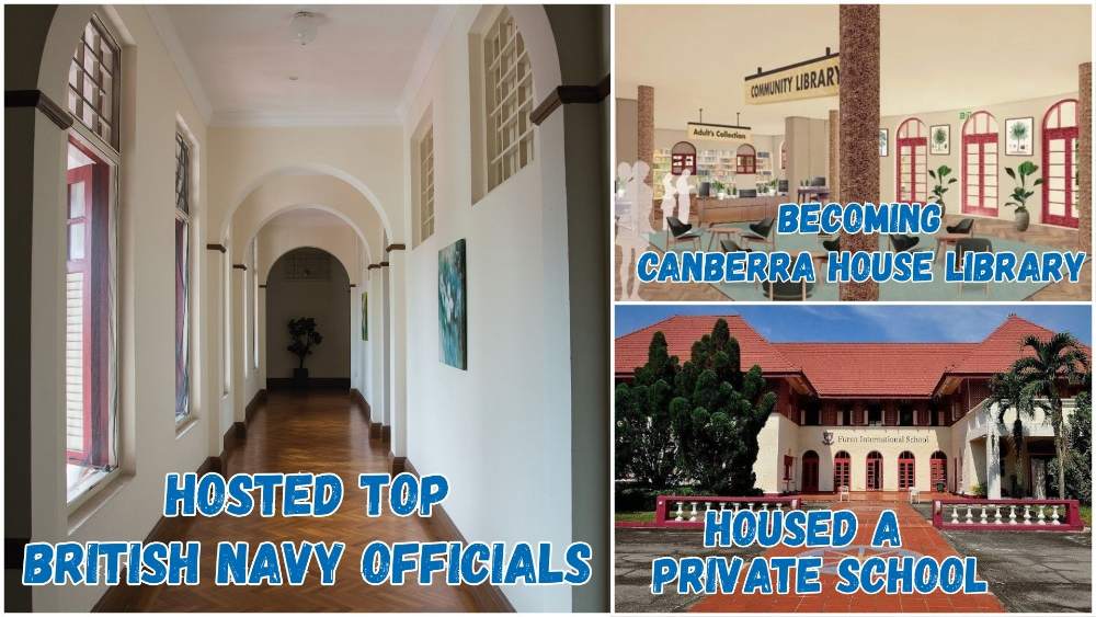 Built in 1940, the Former Admiralty House once accommodated key military commanders stationed in Singapore.