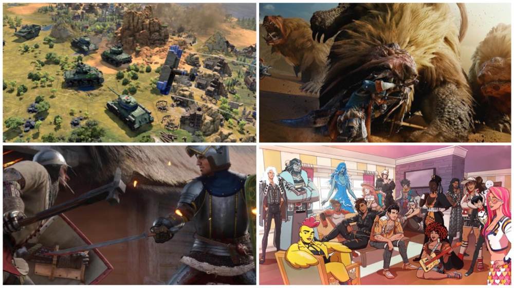Hunt powerful monsters, or date household appliances in these games for February.