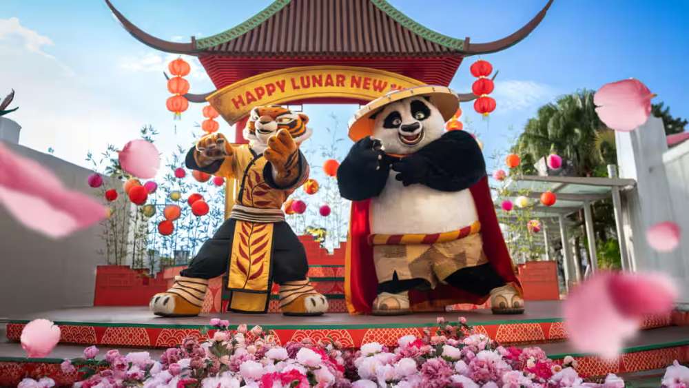 Usher in the Year of the Snake with your favourite characters at Universal Studios Singapore's CNY festivities.
