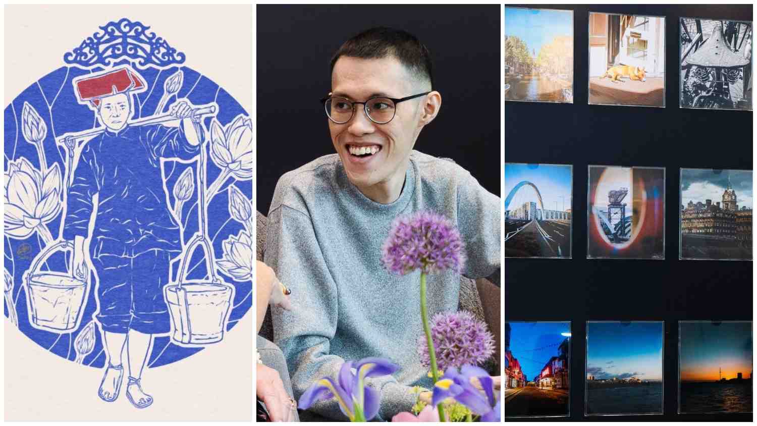 JunYang Pow, who is battling Stage 4 urachal cancer, considers his solo showcase (held at Suntec City from 3 to 5 Jan 2025) “an art exhibition disguised as a living memorial”.