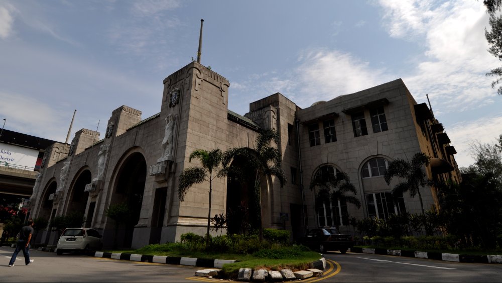 The exterior of Tanjong Pagar Railway Station in 2010.