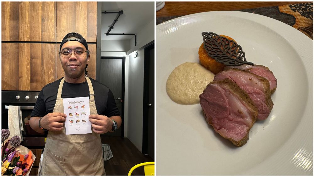 This writer reviews his first-ever private fine dining experience at Sudu by Ilya, which reimagines traditional Malay cuisine as a modern tasting menu, all served from a humble HDB home.
