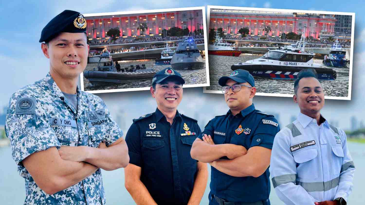 Meet four personnel involved in a special maritime display, which will be part of the first-ever integrated Mobile Column segment for NDP.