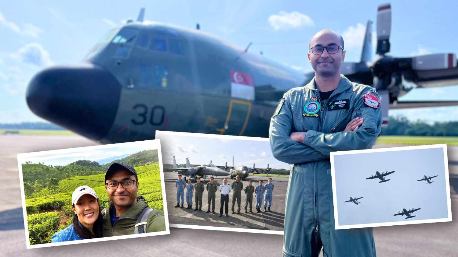 Meet NDP 2025's C-130 Lead LTC C Teeneshwaran, whose flight path is fuelled by childhood dreams, a rock-solid support system, and serious main character energy.