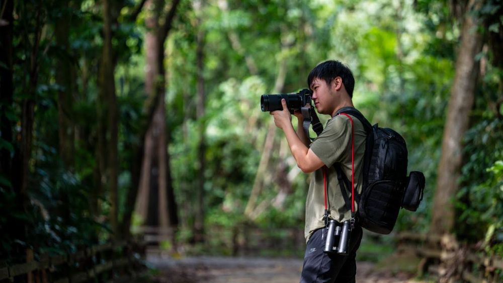 Up At Dawn, Swatting Mosquitoes - All For A Shot Of An Eagle