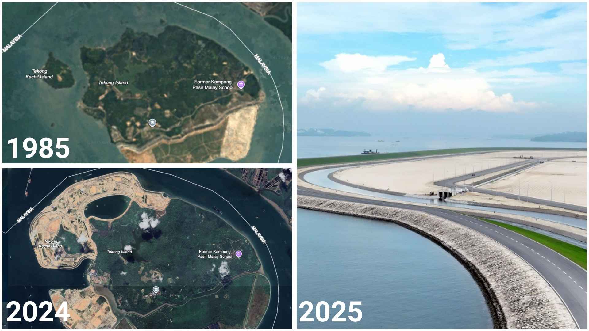 Extreme Makeovers How Land Reclamation Transformed Our Offshore Islands Reclamation Tekong 