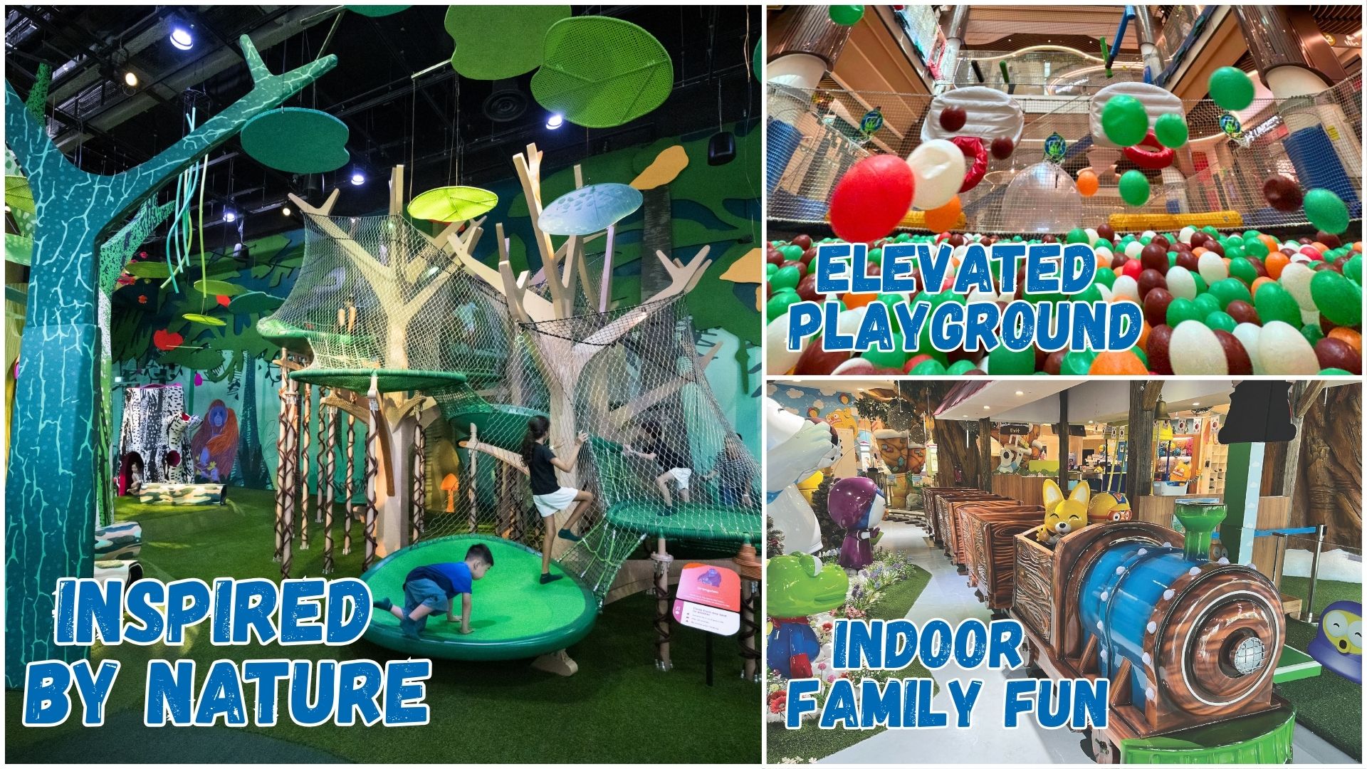 Rainy weather disrupting school holiday plans? Your kids can still have fun with these indoor playgrounds.