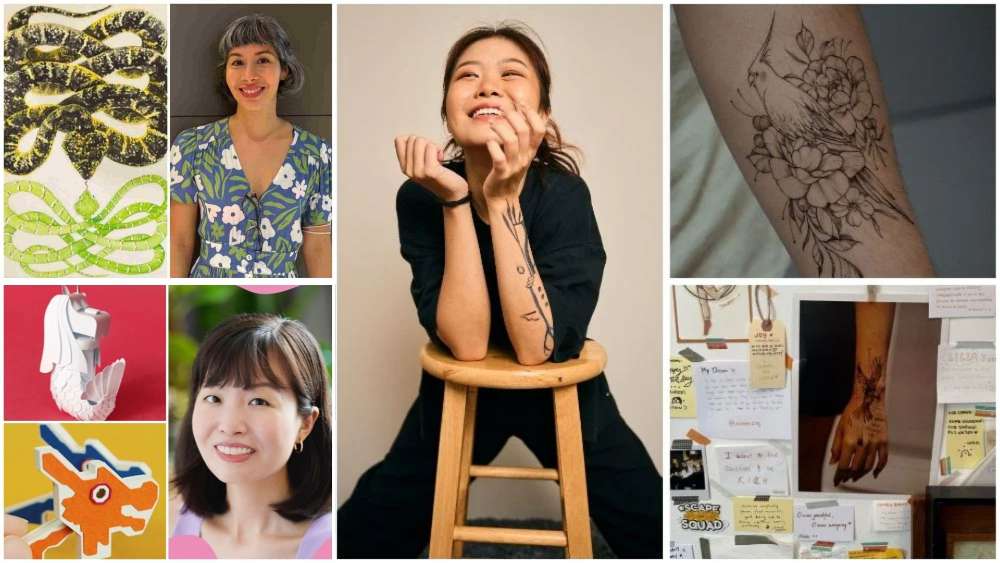 From paper art to jagua tattoos and more, these local female artists excel in their craft.