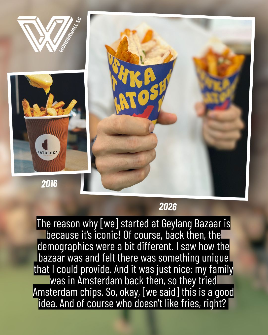 Katoshka fries 2016 vs 2026
