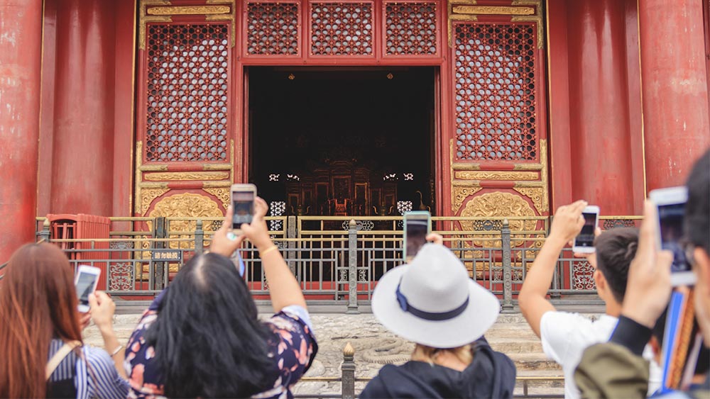 group tour photography China