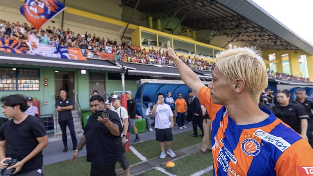 Seeing Keisuke Honda step onto the football pitch was a surreal moment for a long-time local football fan.