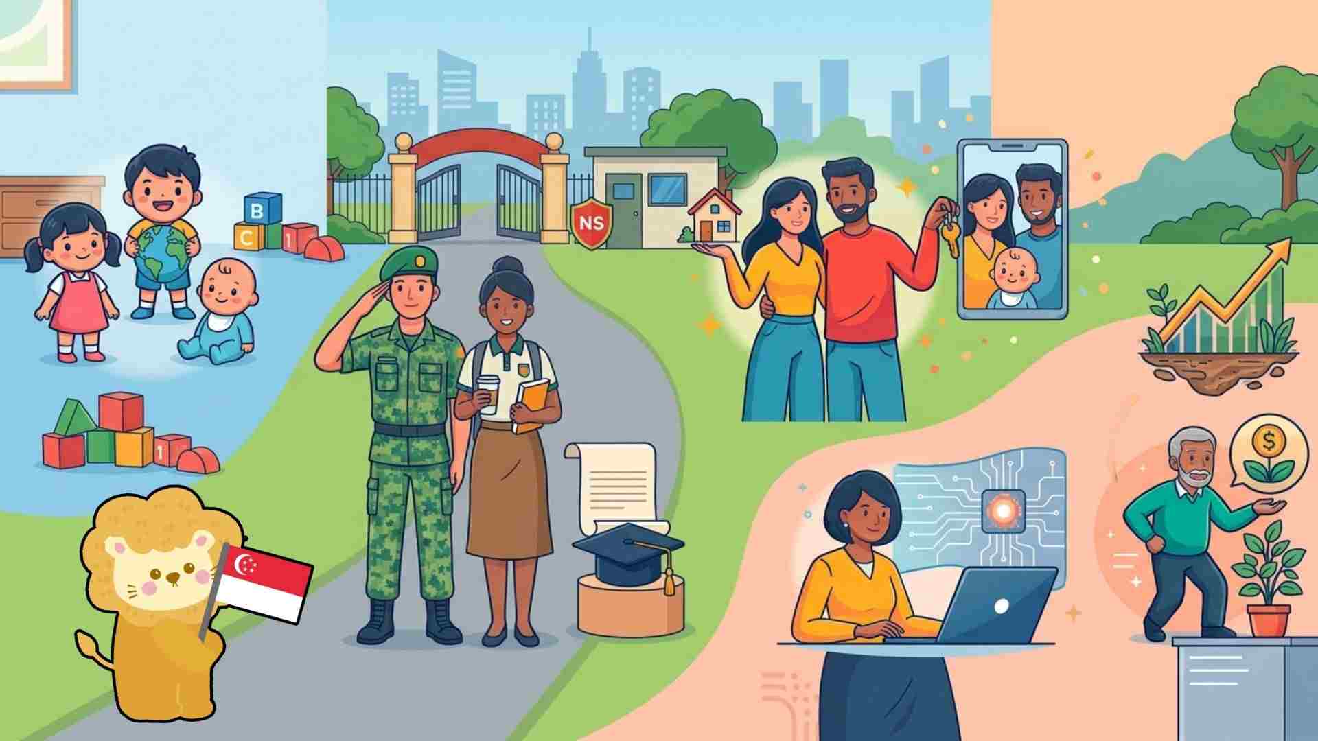 From Baby Steps To BTO: How Singapore's Social Springboards Help Us Across Every Life Stage
