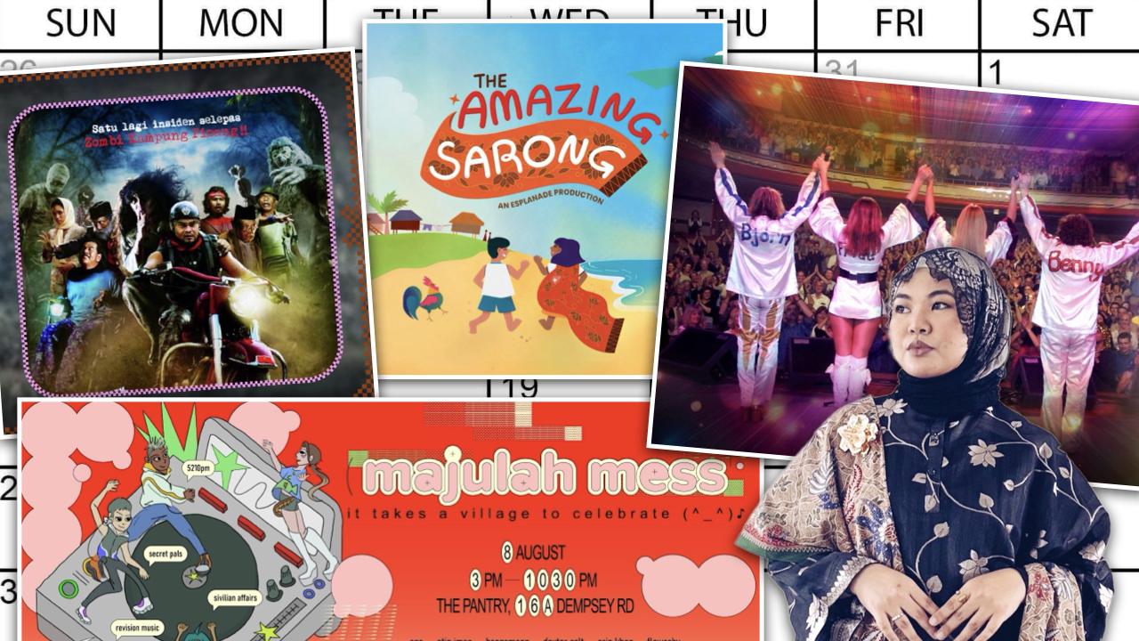 It's National Day Weekend, but it's not only about attending the NDP, there's also more that you can find to do in the coming week ahead too.