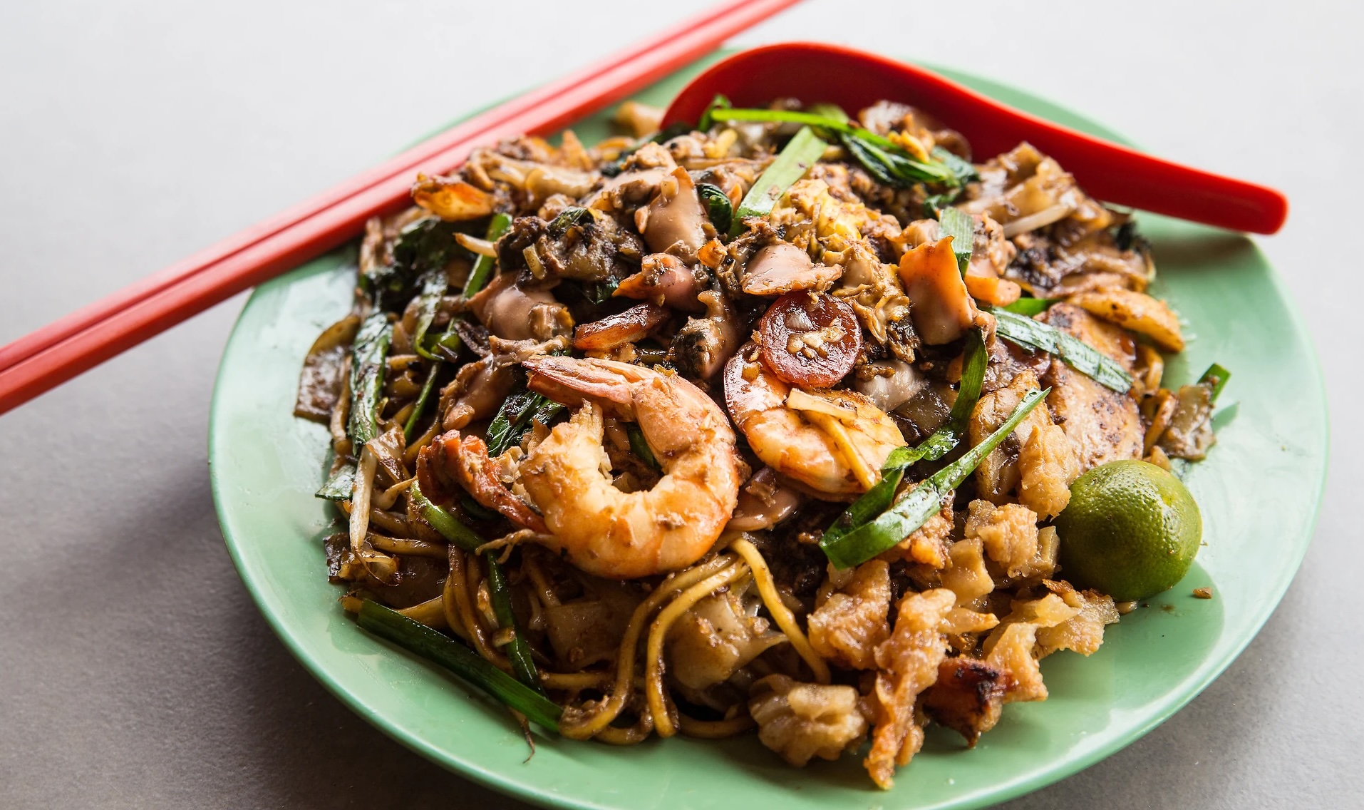 Plate of char kway teow. Pic by Singapore Tourism Board