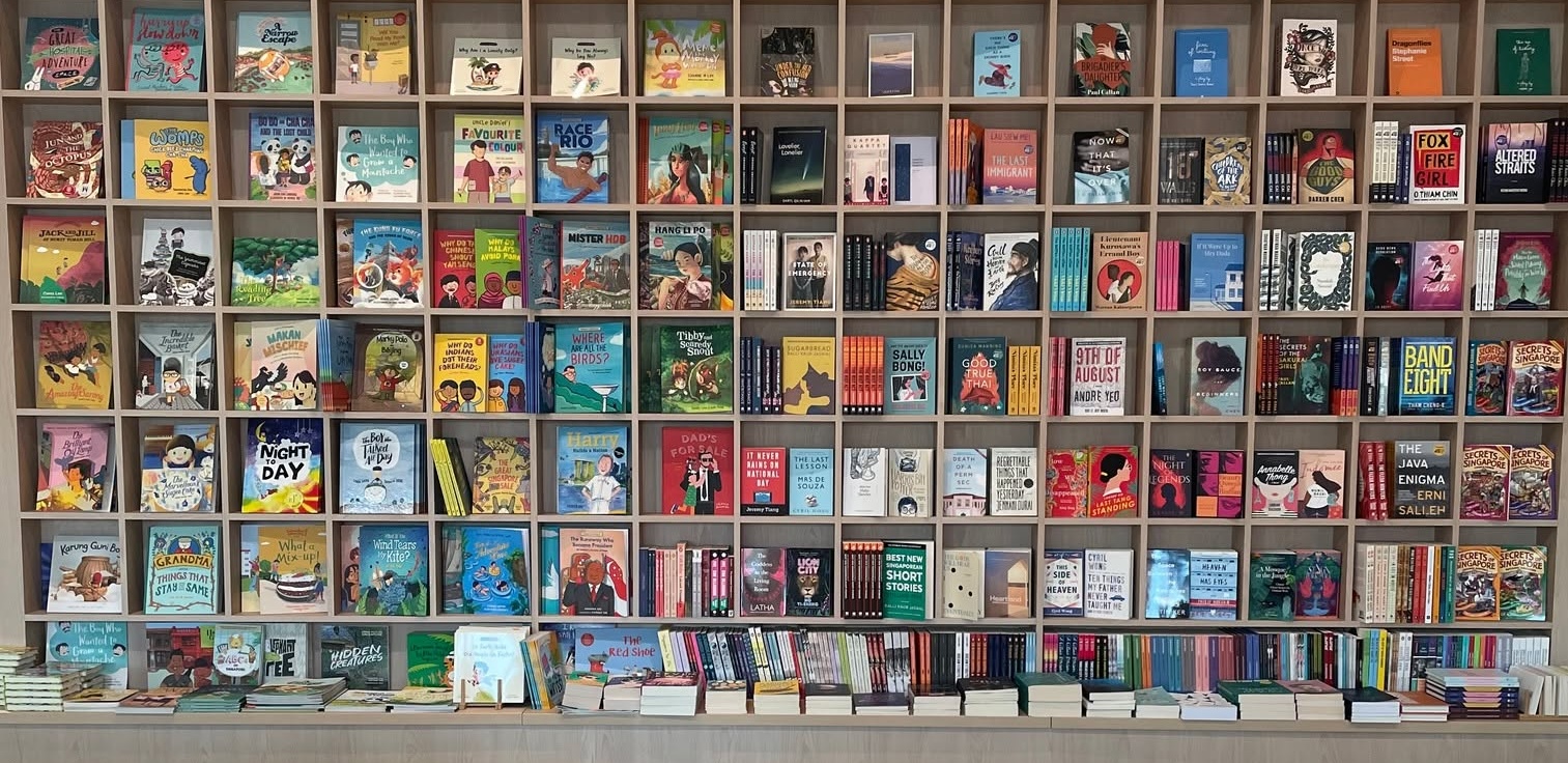 epigram Book wall at Epigram Book Shop