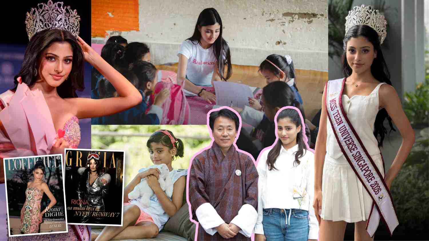 At 18, beauty queen Riona Krishnan Dighe has walked Fashion Weeks in New York, London, Milan and Paris, and presented her AI research in Bhutan. Somehow, she’s still finding time to be a teenager.