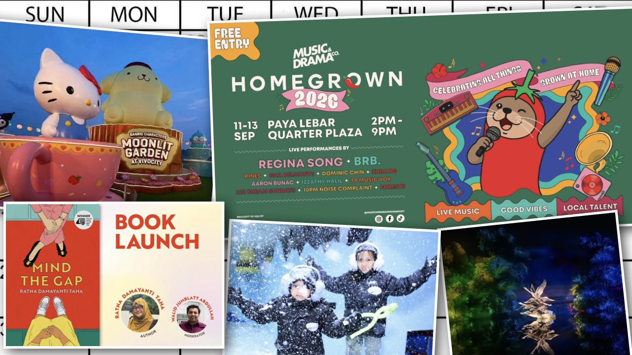 Parents can let their kids indulge school holiday fun, while the rest can check out other cool happenings as well as other picks