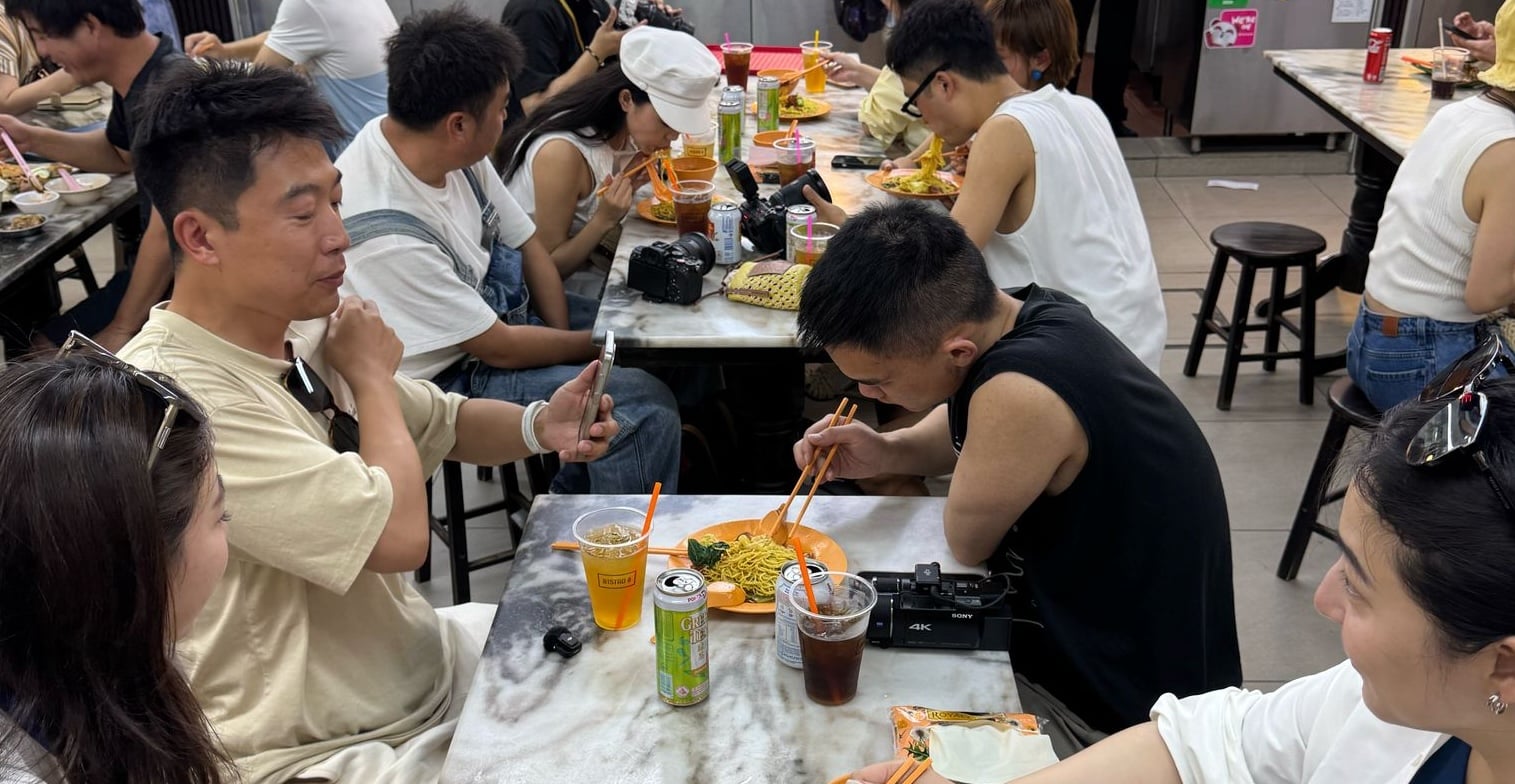 Night Race Supper Club people eating